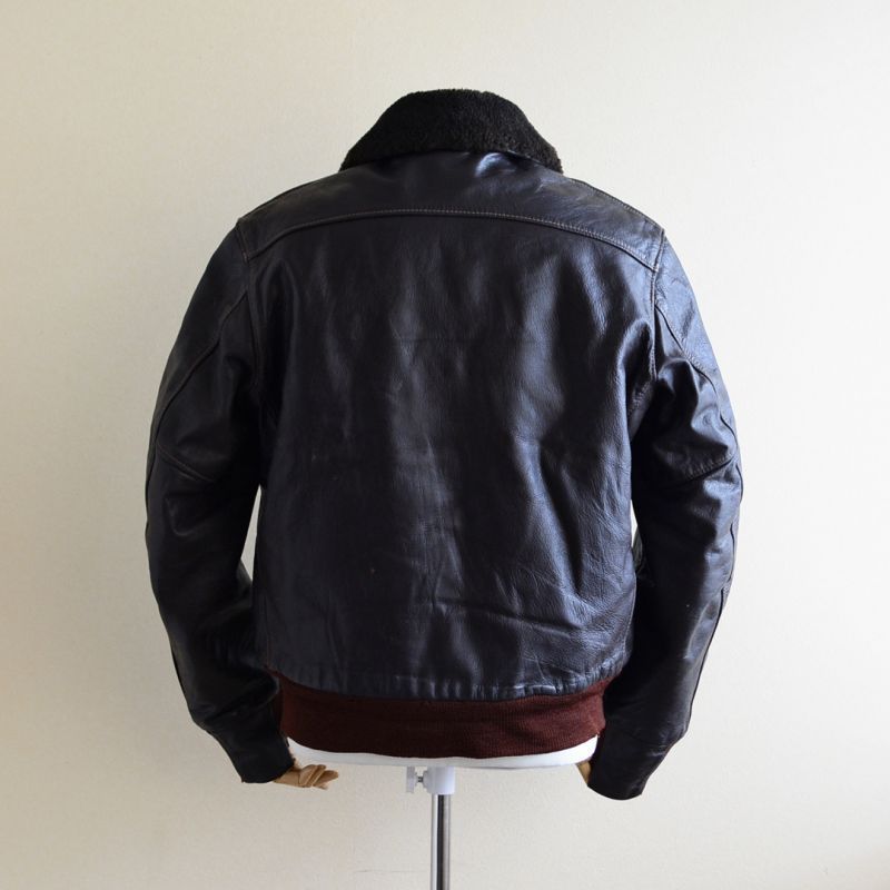 1960s-70s L.L.Bean G-1 Type レザージャケット 実寸38 - 古着屋