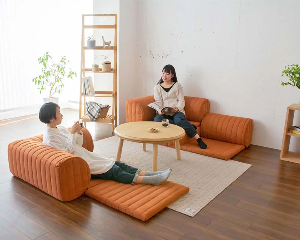 こたつや和室、畳にも合わせやすいローソファー「SKIP 1 MINI SOFA