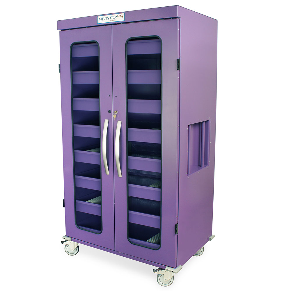 Harloff High Volume IOL Cart, 1680 Capacity, Key Lock, MS-IOL1680