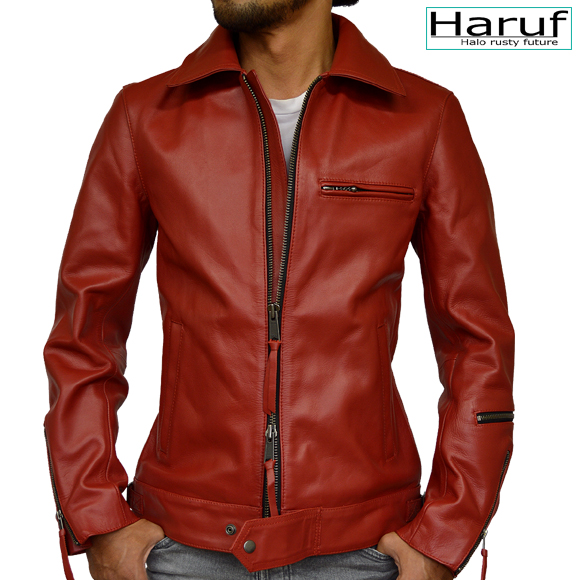 ライダースジャケット レザージャケット 革ジャン シングルライダース