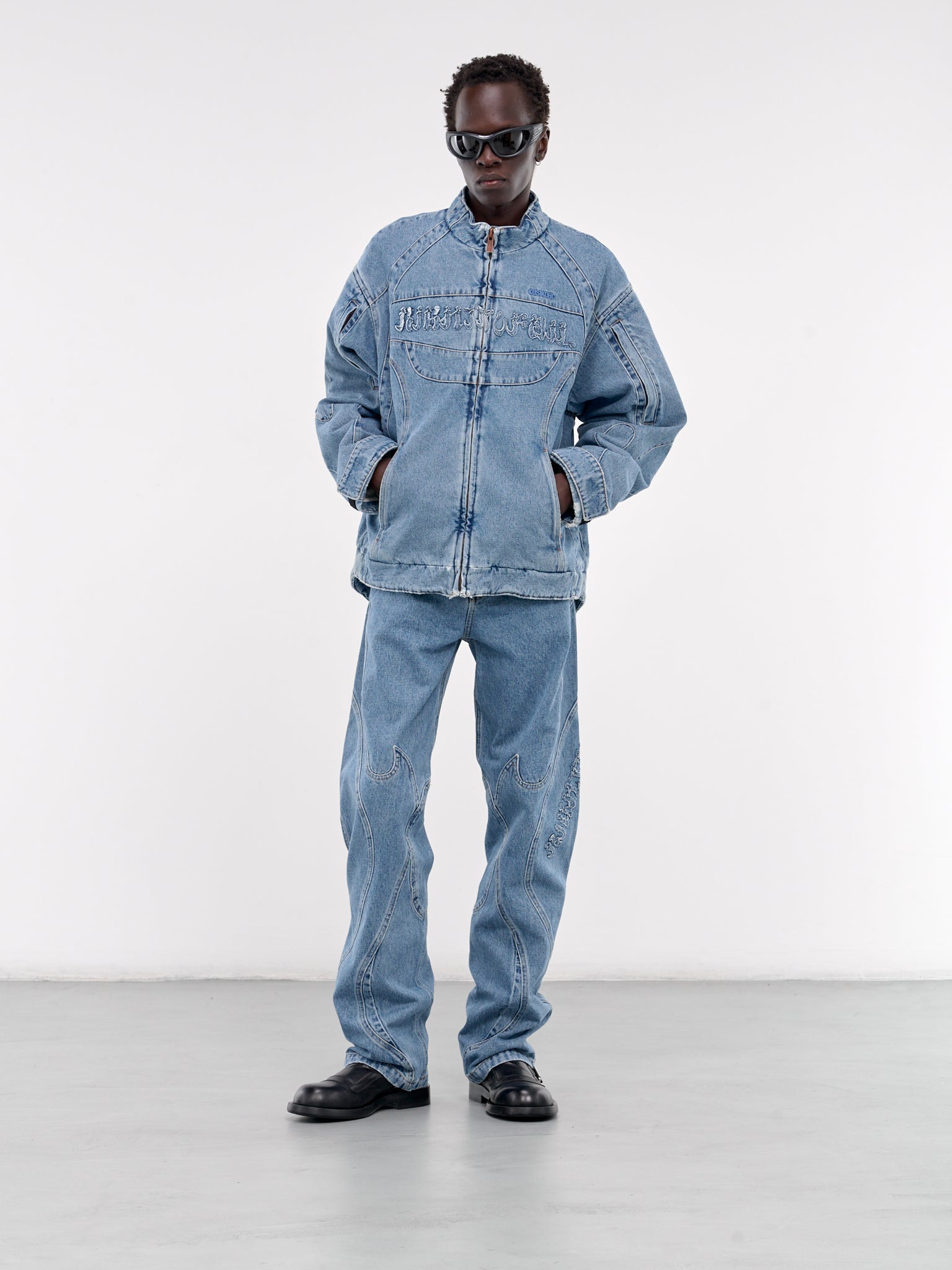 Rider Denim Jacket (KUF4MJ03AP-TE427-BLUE)