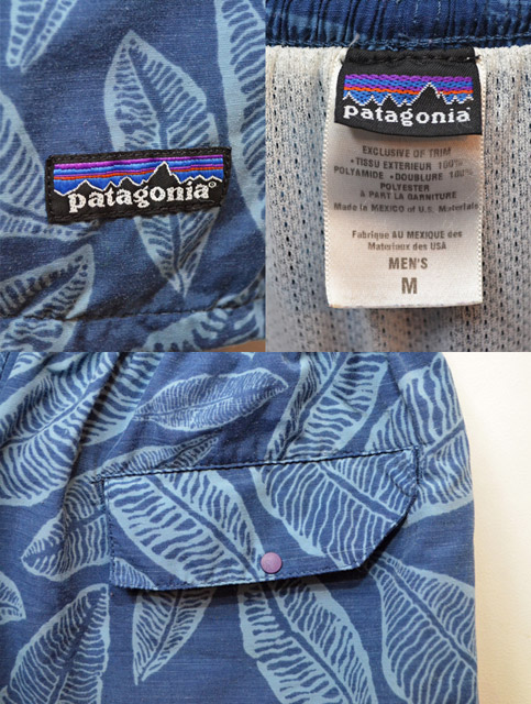 2005年製 patagonia 総柄バギーズショーツ - used&vintage box Hi-smile