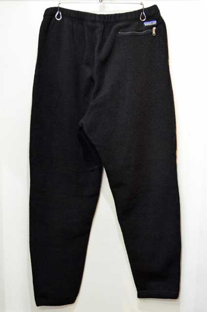 97's Patagonia フリースパンツ “BLACK / MADE IN USA” - used&vintage