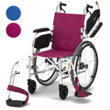 日進医療器】超軽量自走式車椅子 NA-L8α Aパッケージ ｜車いすの格安