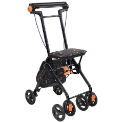 幸和製作所】シルバーカー テイコブナノン CPS03 フラワーブラック