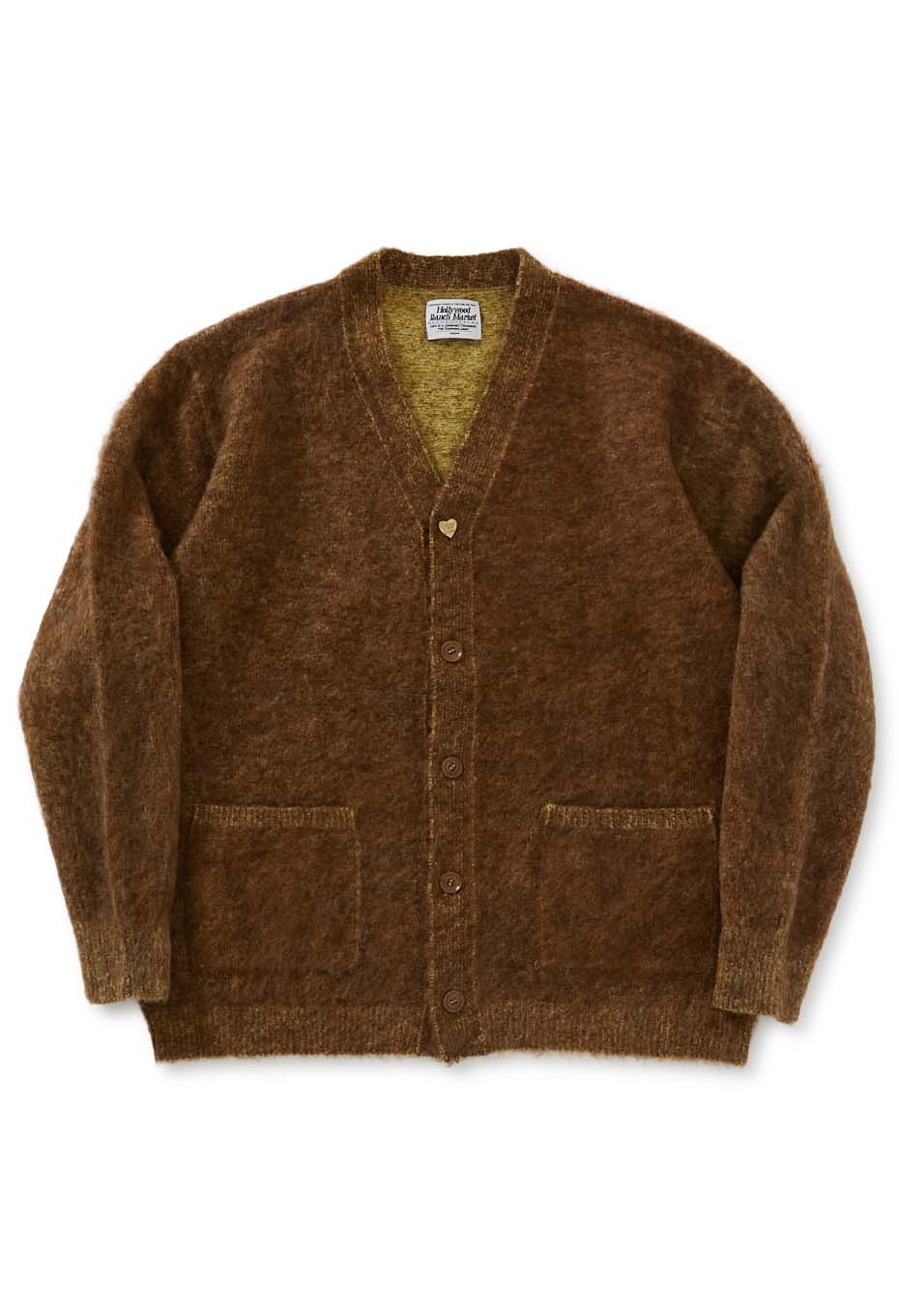 バイカラーモヘアカ ーディガン | HOLLYWOOD RANCH MARKET