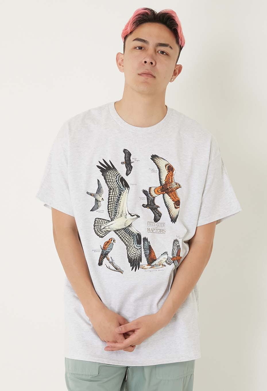 LIBERTY GRAPHICS /Field Guide To Raptors ショートスリーブTシャツ