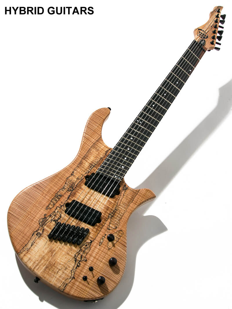 Overload Custom Guitars Rea7 Spalted Maple Natural 中古｜ギター