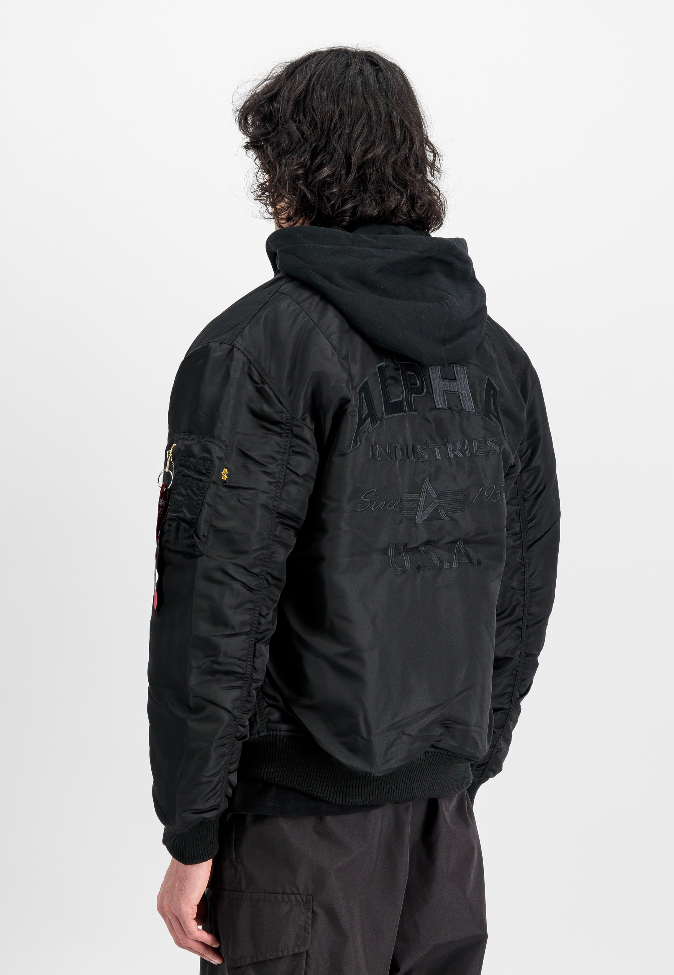 Alpha Industries - MA 1 ZH Back EMB Black - Jacket | Impericon