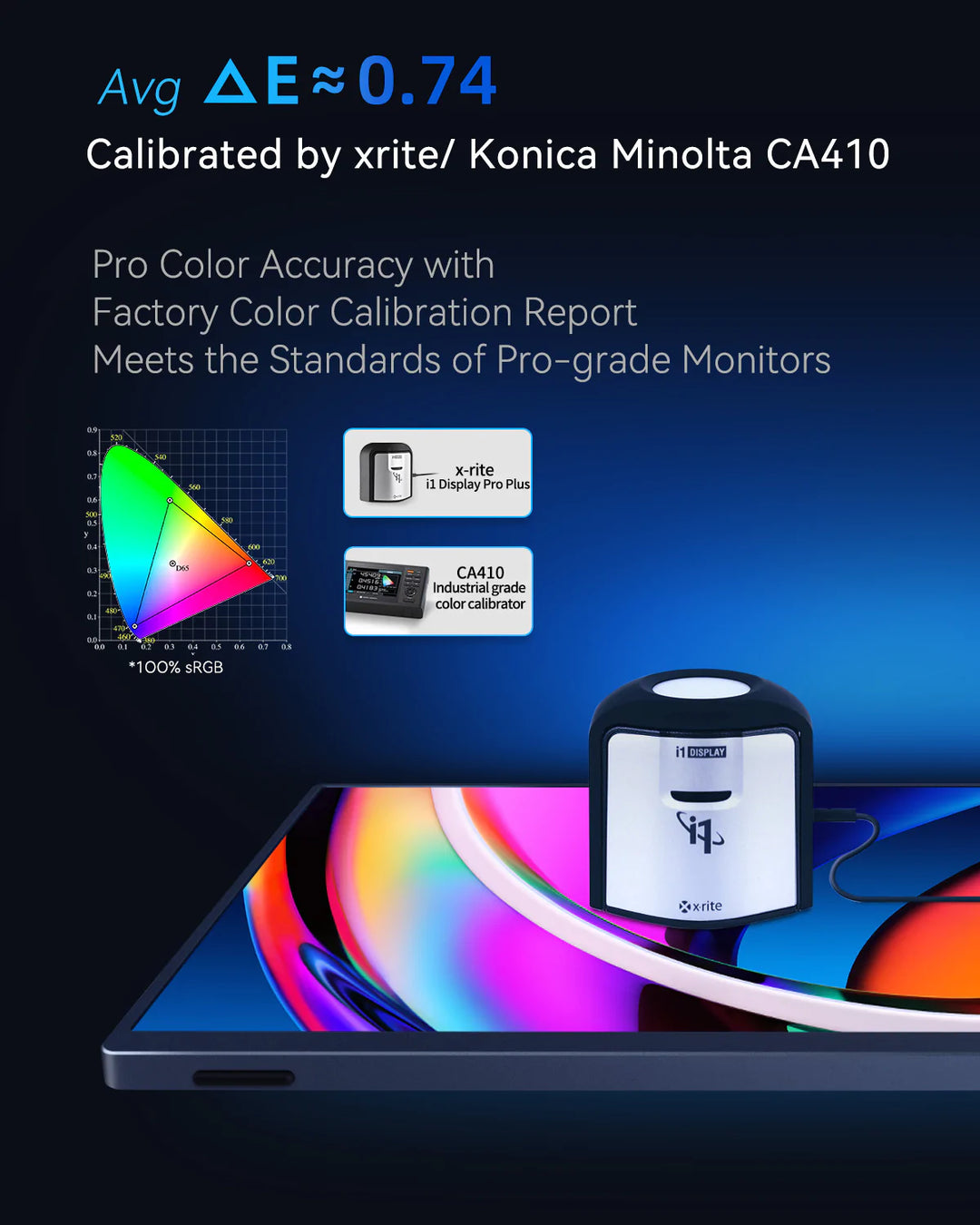 Intehill 4K Portable Monitor for Laptop and mini PC, 13.4 inch U13NA