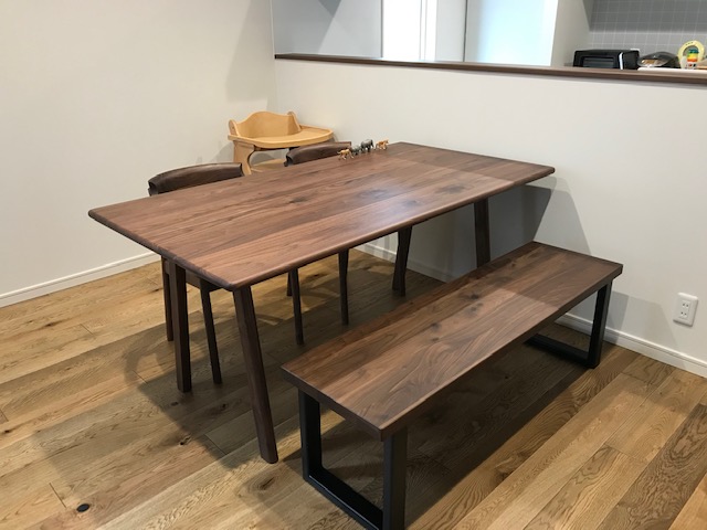 O様 ／ SOUPダイニングテーブルセット FJベンチ | インテリアショップ Life