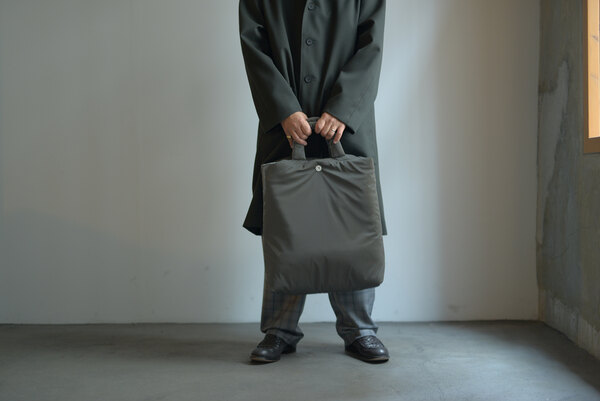 Omar Afridi / PADDED TOTE BAG (sold) | INSIDE MY GLASS DOORS