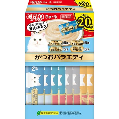 CIAO ちゅ～る 総合栄養食バラエティ 40本入り(BOX) | 商品情報