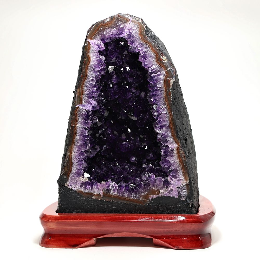 トップクォリティ]ウルグアイ産アメジストドーム（高さ約20.5cm・専用