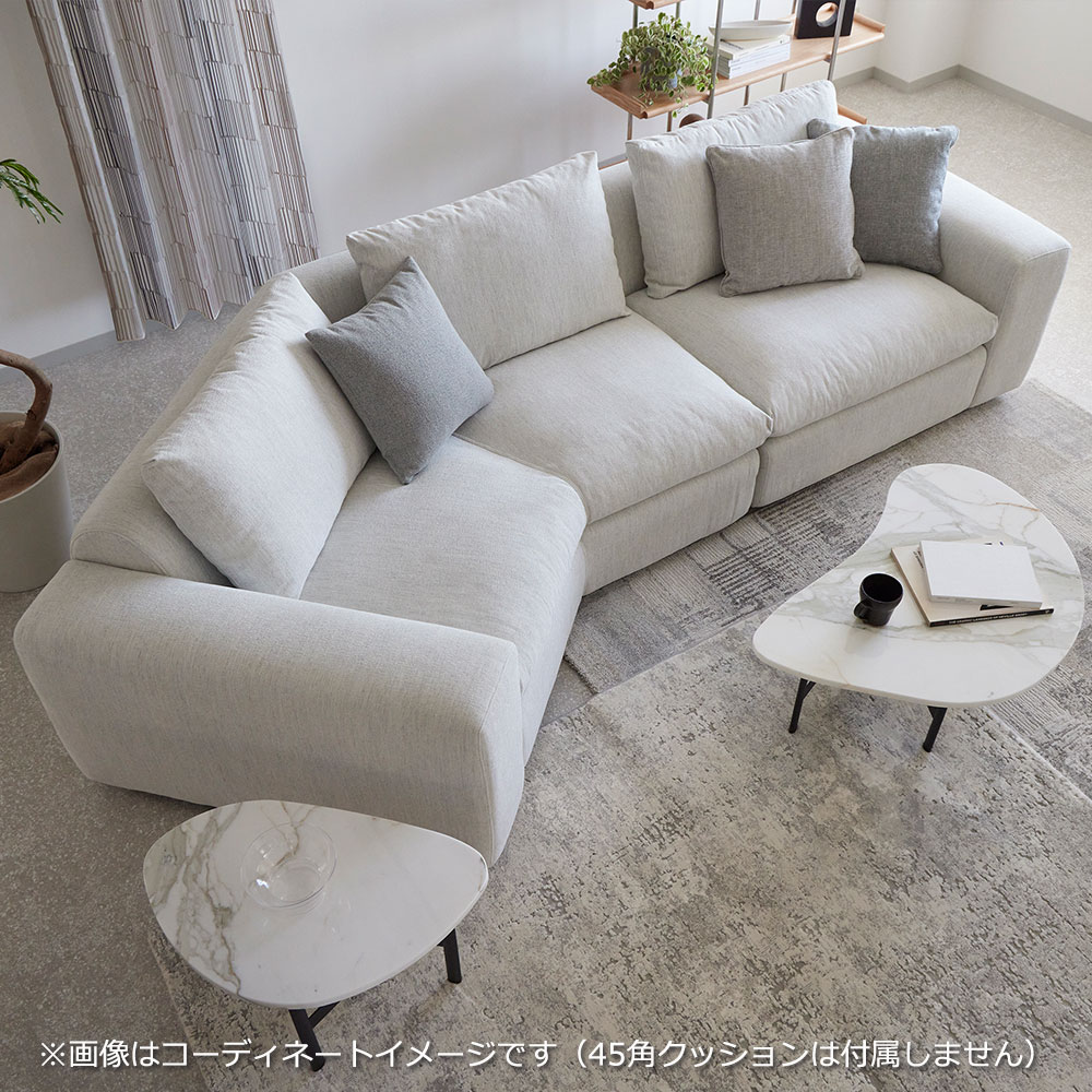 カウチソファ2点セット 向かって左カウチ「フラクセン」 布#3 ハドソン