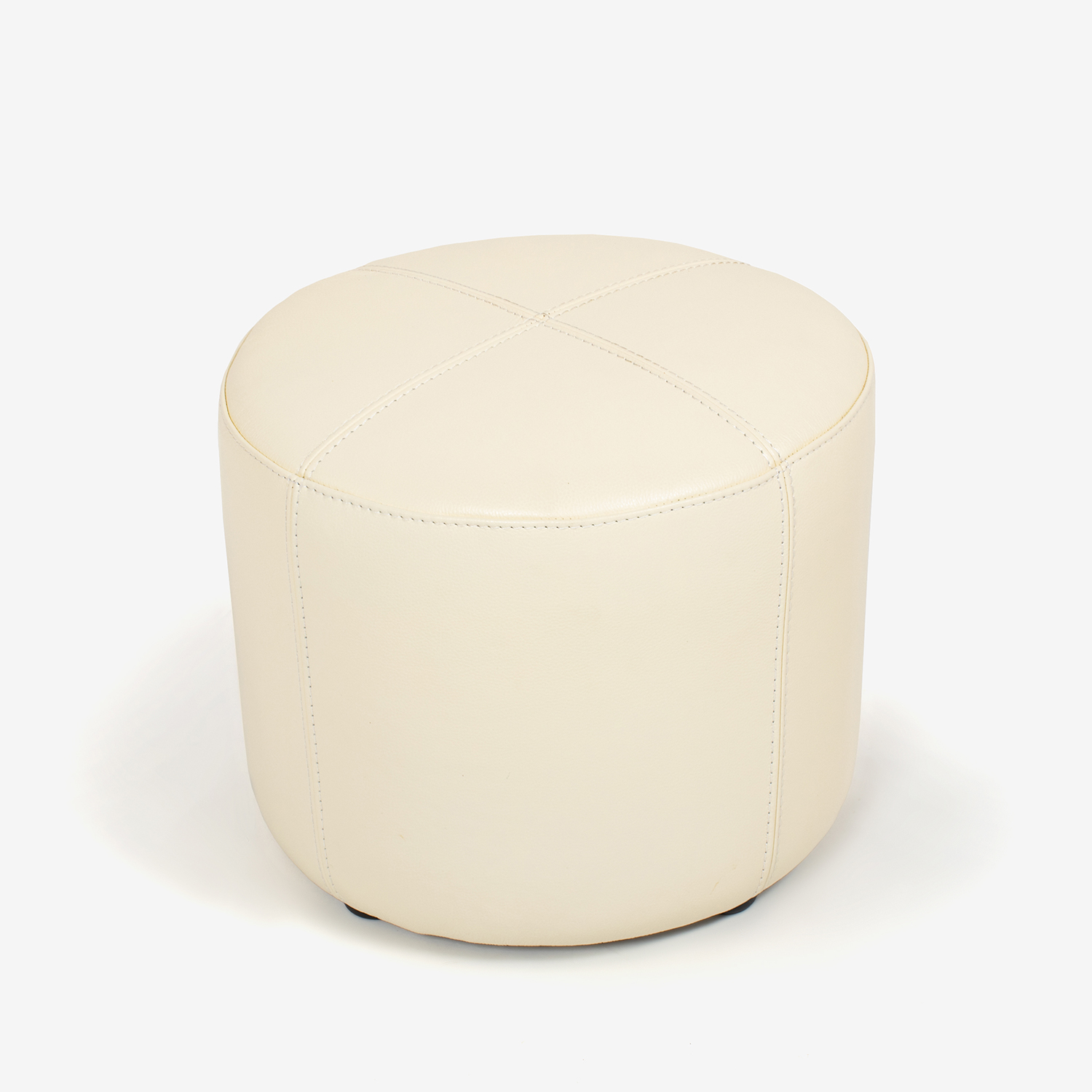 スツール「5089」丸型 革ホワイト色 #J-873C | 【公式】大塚家具