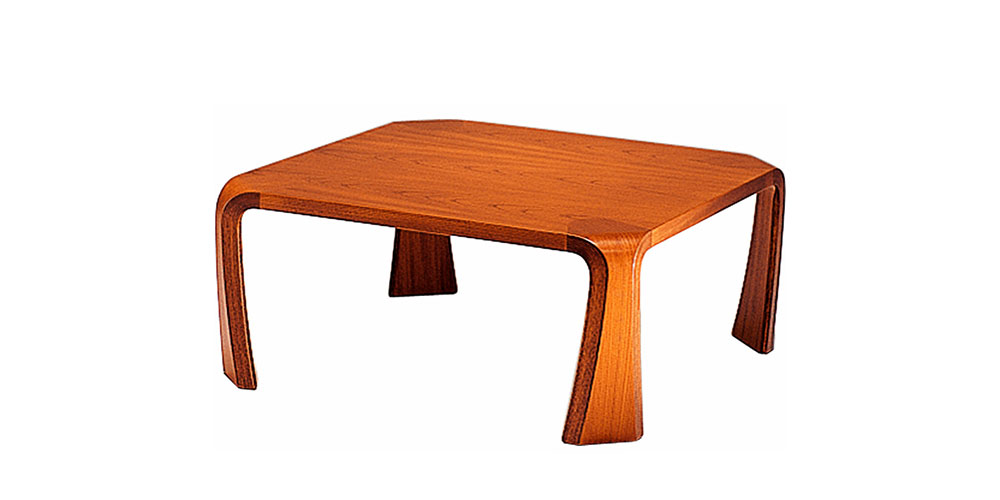 天童木工 座卓「イヌイ T-0263」幅75.5cm 全3種【受注生産品