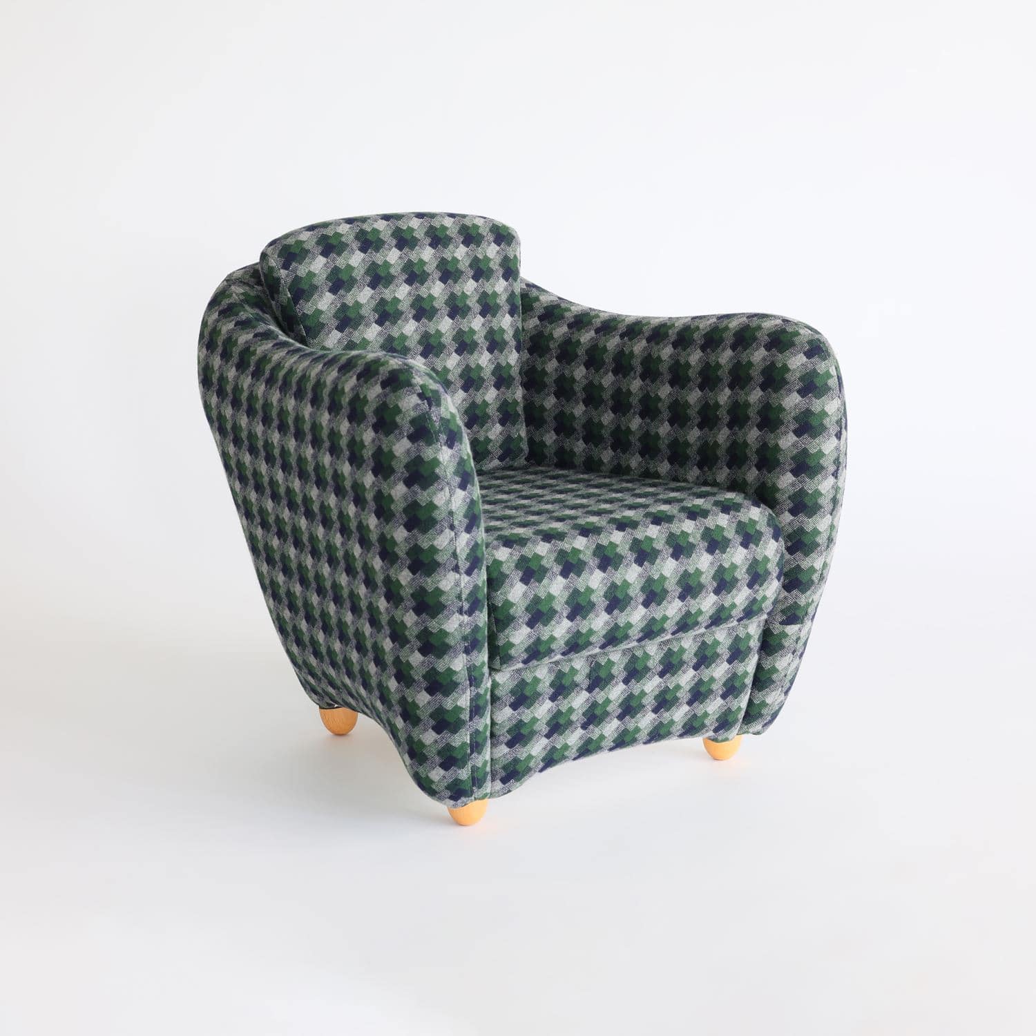数量限定】 MINI MILLER ARM CHAIR × kijinokanosei ishidatami Green