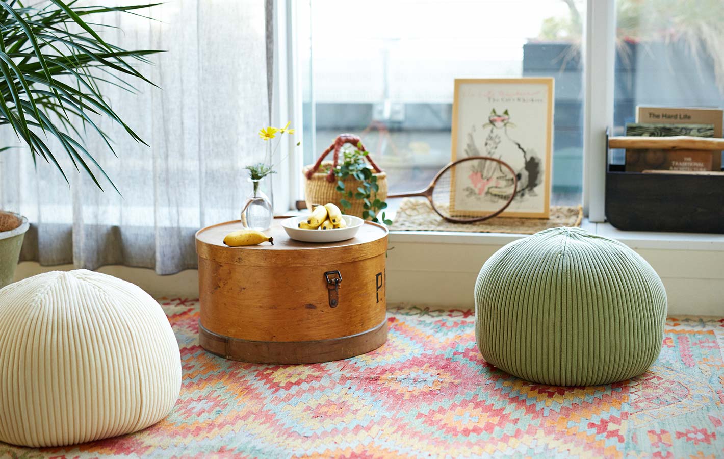 IDEE ビーズクッション2色 IDEE ビーズクッション2色