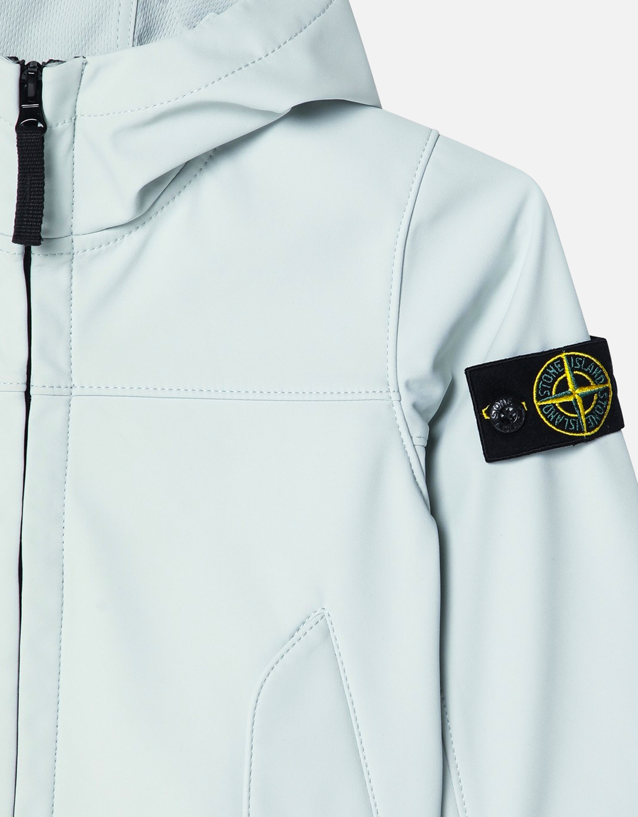 STONE JUNIOR フード付きジャケット ライトブルー STONE JUNIOR フード