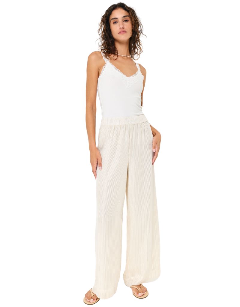 Cami NYC | Lani Rib Knit Tank White | I Am More Scarsdale