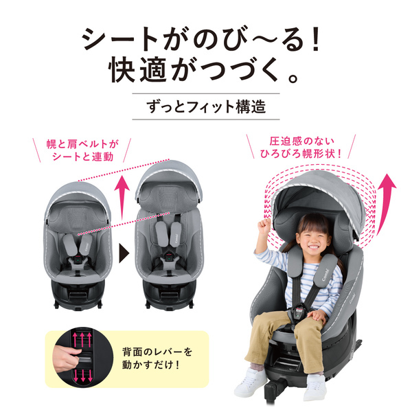 販売 コンビチャイルドシートクルムーヴ アドバンス ISOFIX エッグ