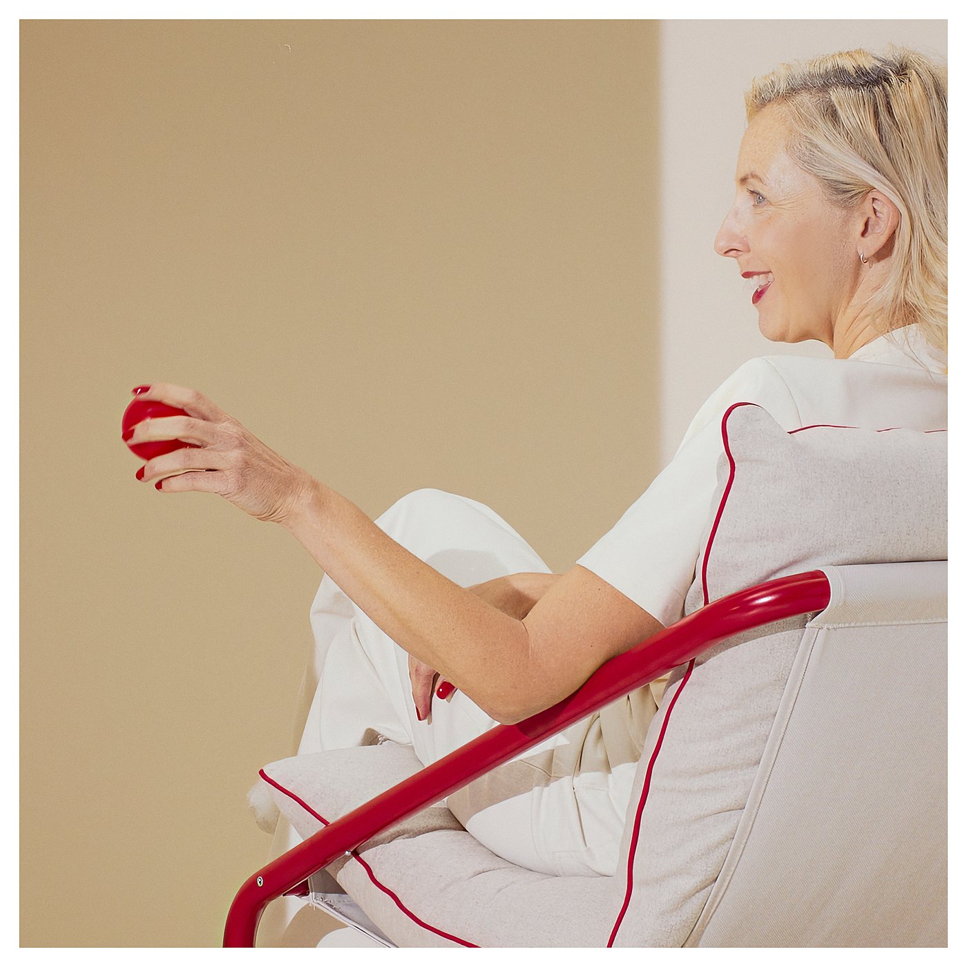 ÖNNESTAD オッネスタード パーソナルチェア, カートルプ ベージュ - IKEA