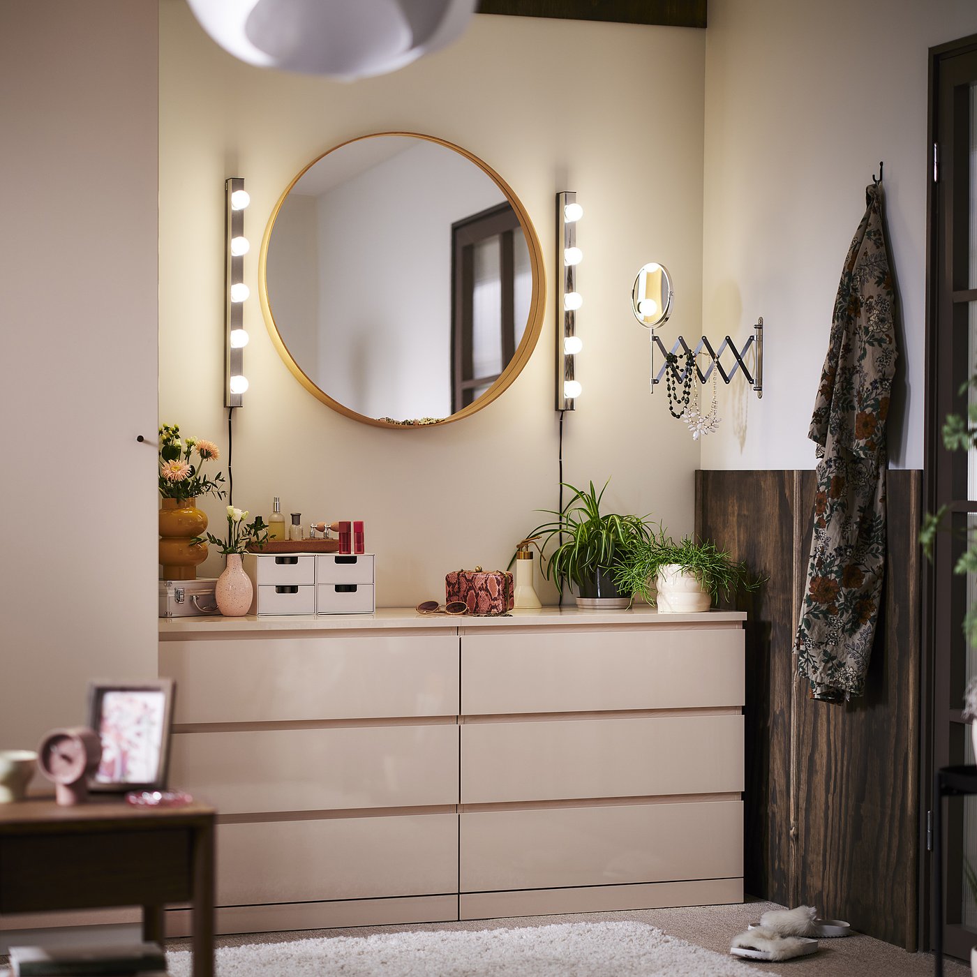 MUSIK ムシーク ウォールランプ, クロムメッキ - IKEA