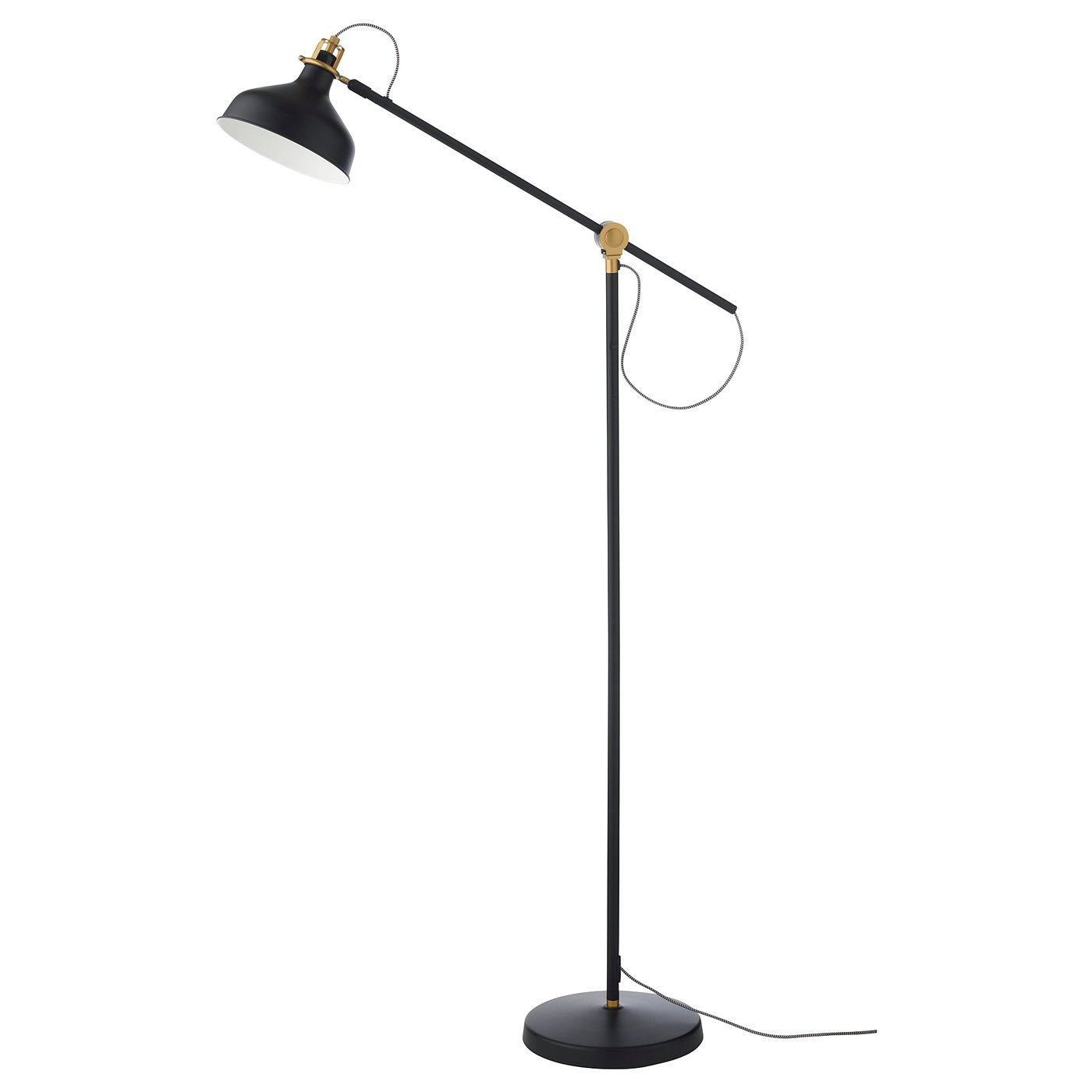 RANARP floor/reading lamp, black - IKEA