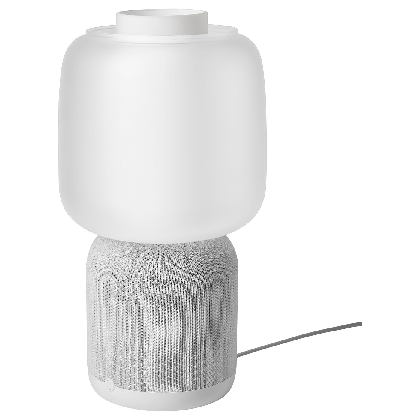 SYMFONISK Sonos speaker lamp, glass shade, white - IKEA