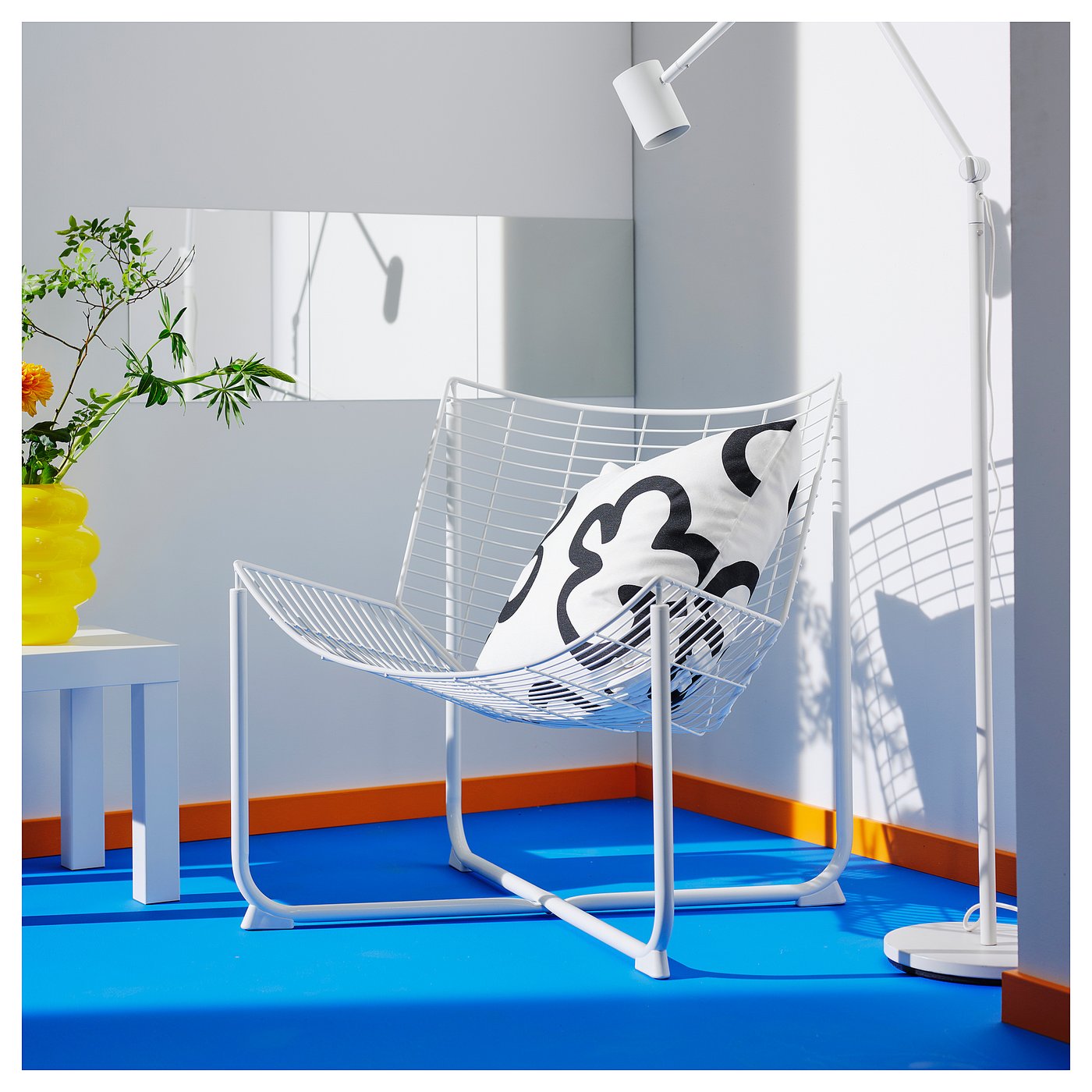 SKÅLBODA armchair, white - IKEA