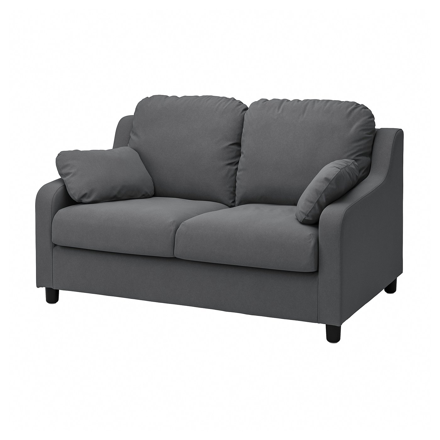 VINLIDEN loveseat, Hakebo dark gray - IKEA