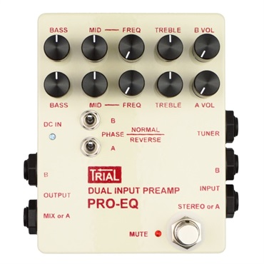 TRIAL DUAL INPUT PREAMP PROFFESIONAL トライアル ｜イケベ楽器店