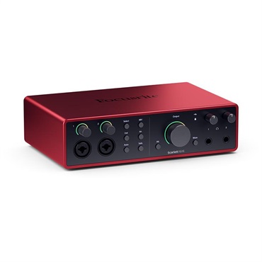 Focusrite Scarlett 18i20 Gen4 (Cubase LE付属)(18in20out・USB