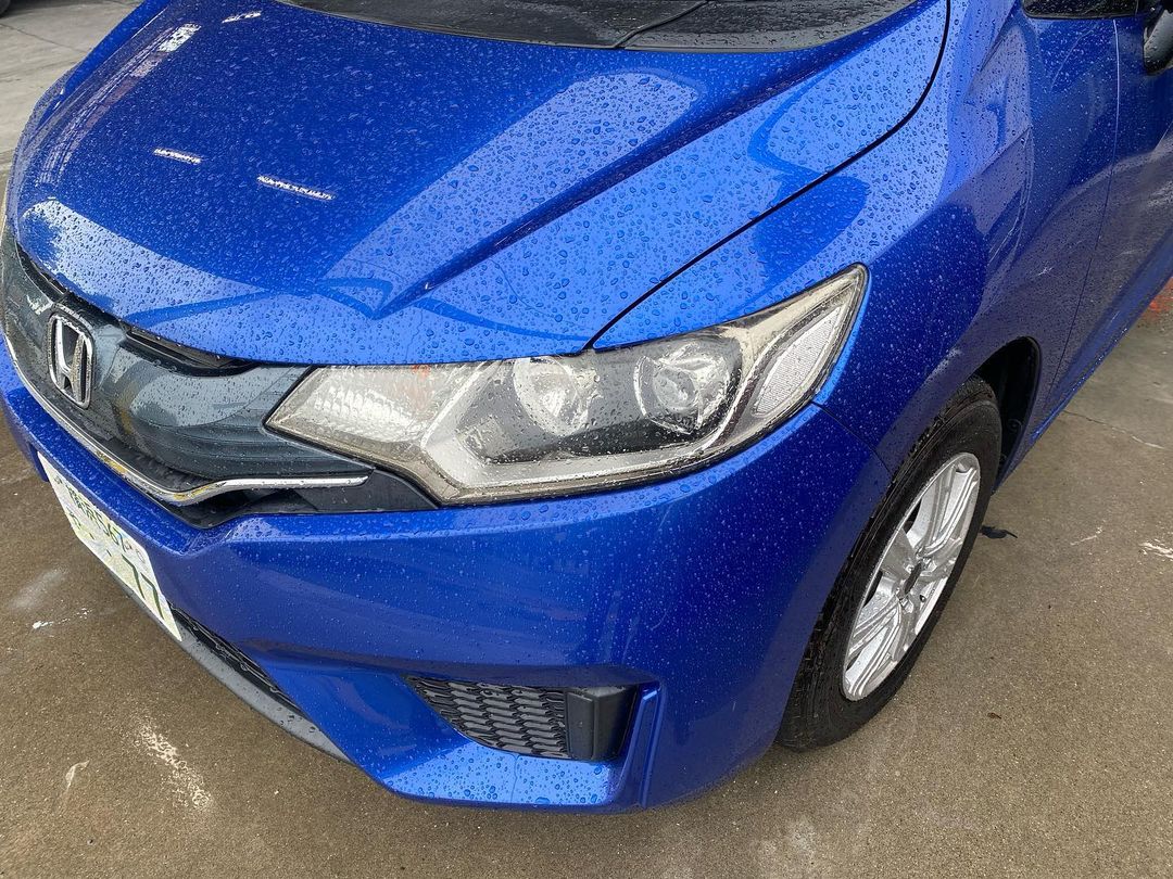 要補修】ホンダ フィット GK3 純正 フロントバンパー NH830M 中古 要