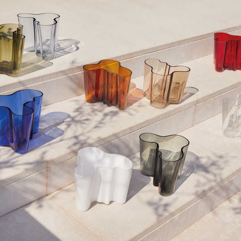 アルヴァ・アアルト コレクション ベース 95mm クリア｜ イッタラ