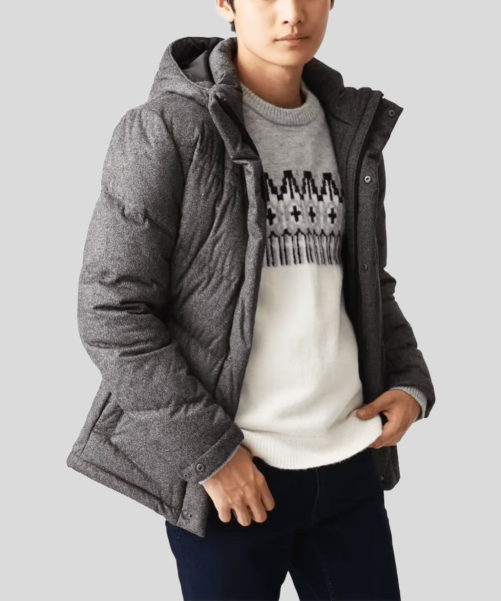 残りわずか/在庫限り！/ストレッチ】ダウンブルゾン / スエードタッチ