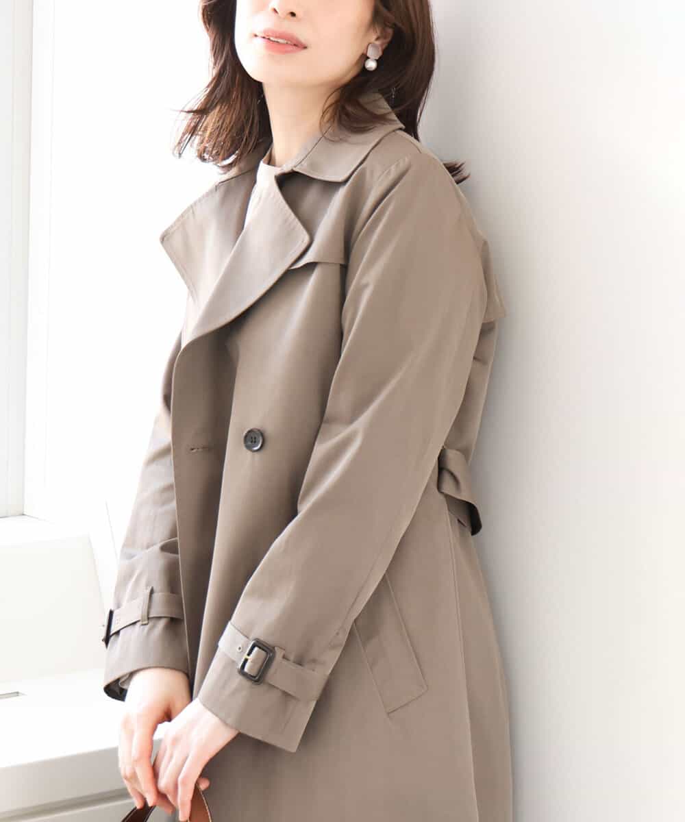 ベーシックツイルトレンチコート/洗える/WEB限定サイズあり(トレンチ
