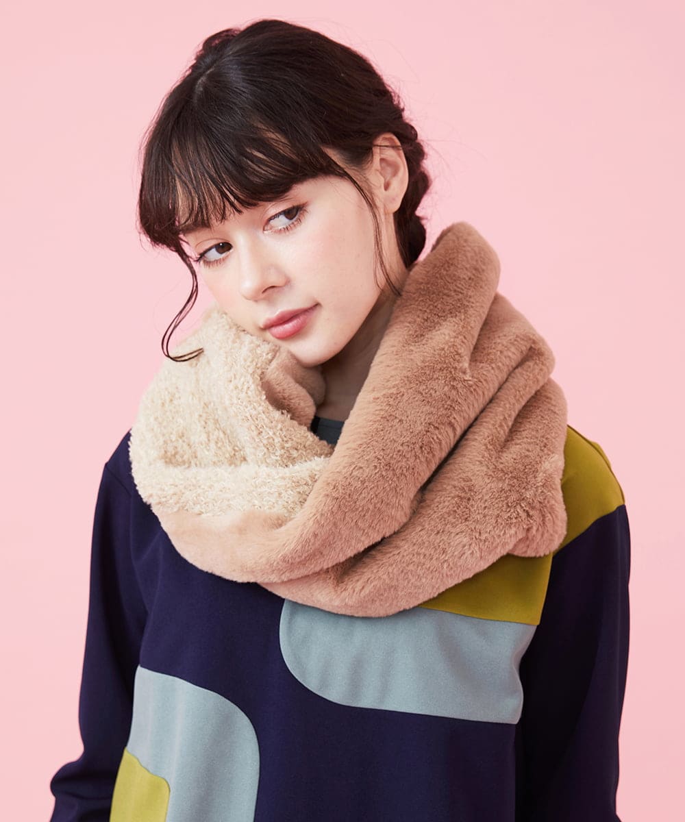 フェイクファースヌード(ストール・マフラー・スヌード) | Jocomomola