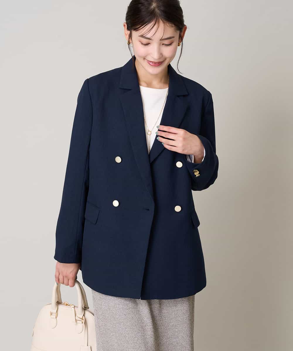 ダブルブレストジャケット(テーラードジャケット) | a.v.v(アー・ヴェ