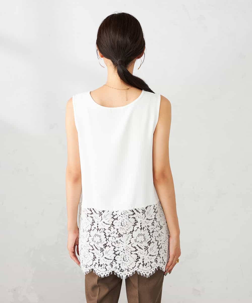 レースヘムタンクトップ(タンクトップ・キャミソール) | a.v.v(アー
