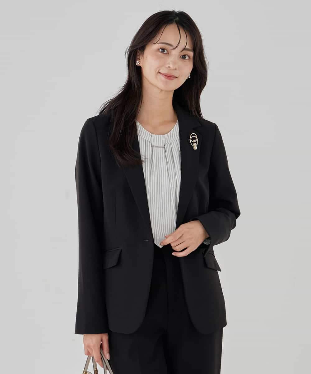 洗える/ストレッチ/セットアップ対応】ダブルクロステーラード