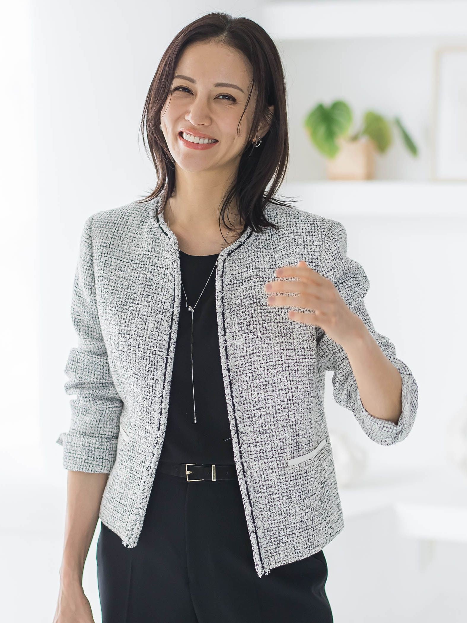 WEB限定 13号】ストレッチツイードジャケット | LAUTREAMONT（ロート