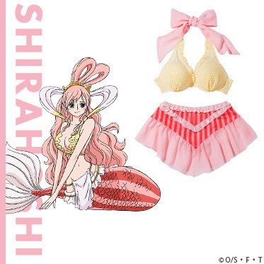 ONE PIECE」ナミになりきれる水着 パット内蔵でグラマラスボディも実現