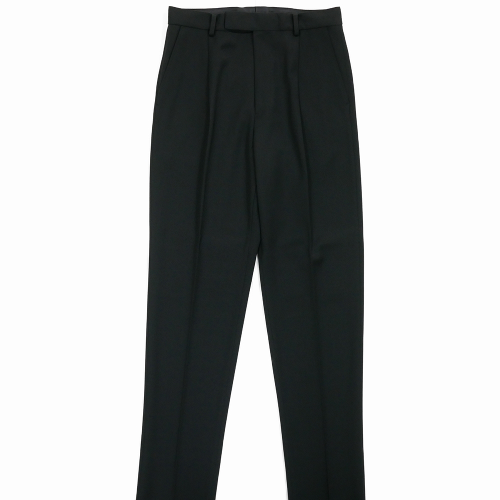 WACKO MARIA/PLEATED TROUSERS（BLACK）［ワンタックスラックス(TYPE-2