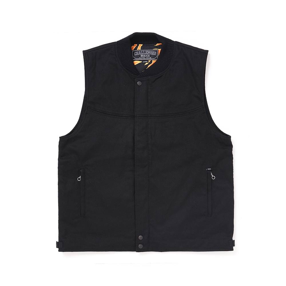 CHALLENGER/DERBY VEST（BLACK）［ダービーベスト-25春夏］ - JONAS