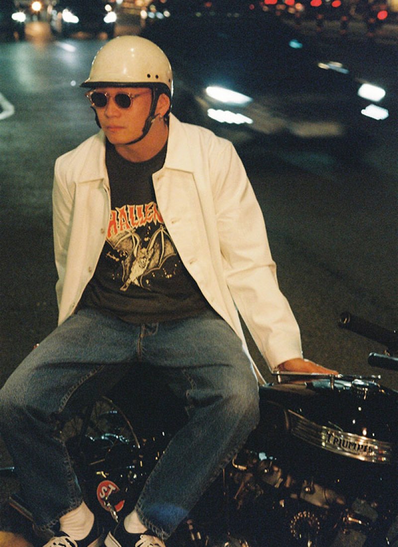 CHALLENGER/DENIM COVERALL（NATURAL）［デニムカバーオール-24春夏