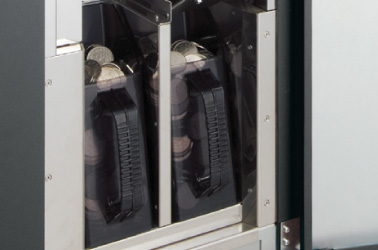 メダル回収研磨ジョッキシステム SR-7050 | 市場と製品 | 日本金銭機械