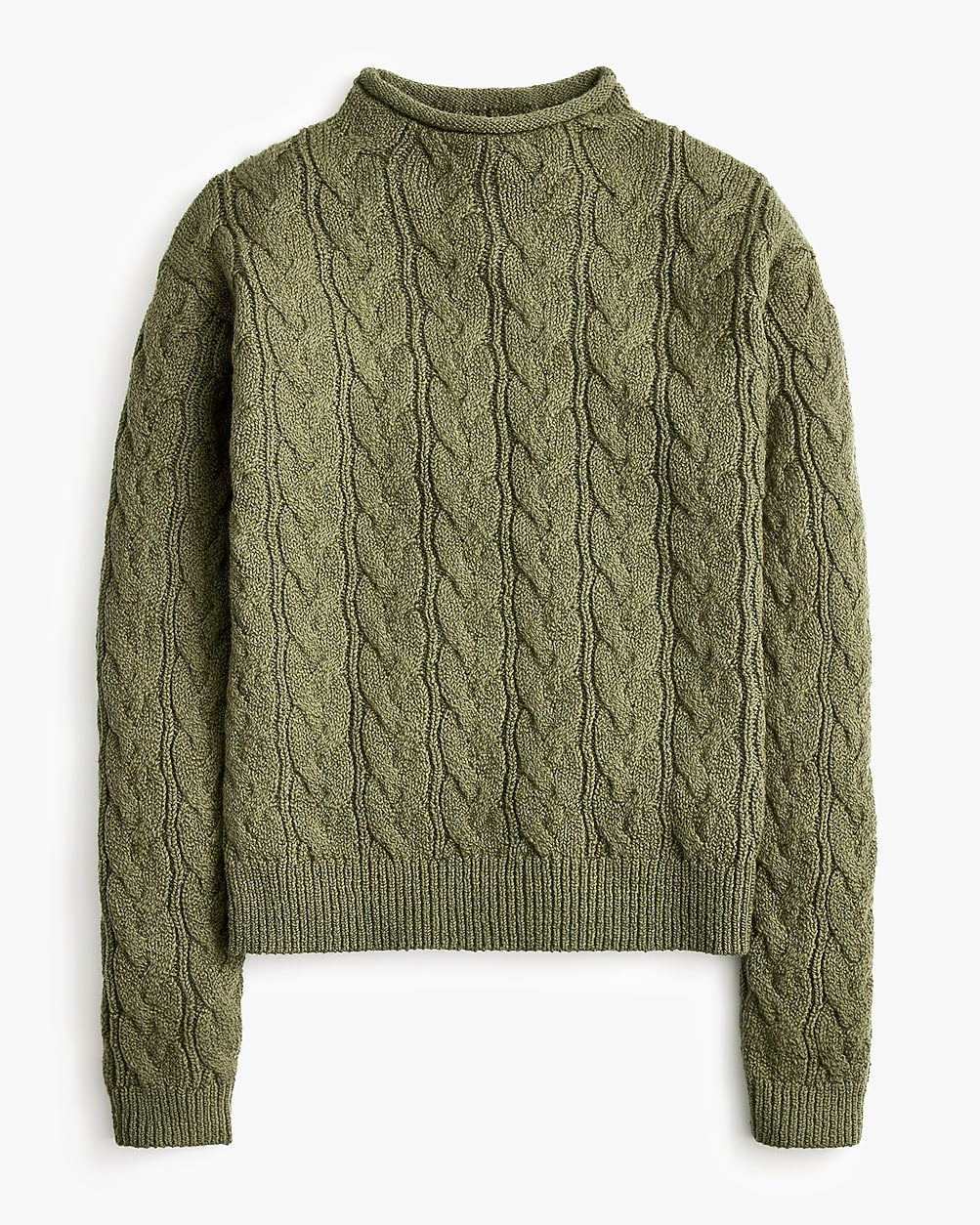 Cable Mockneck Sweater For Women | Factory