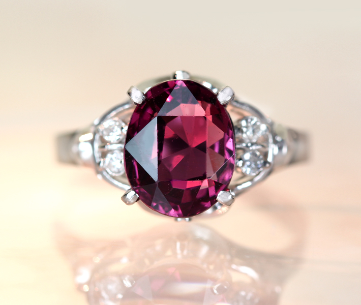 jewel planet 公式サイト / PT900 ロードライトガーネット 3ct リング